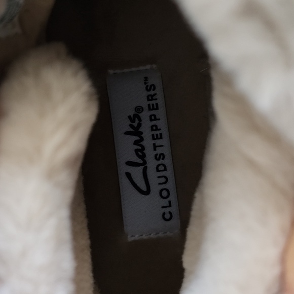 Clarks Fur Ankle Boots - Picture 5 of 5